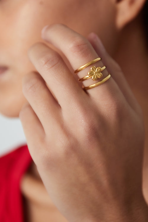 flower stack ring