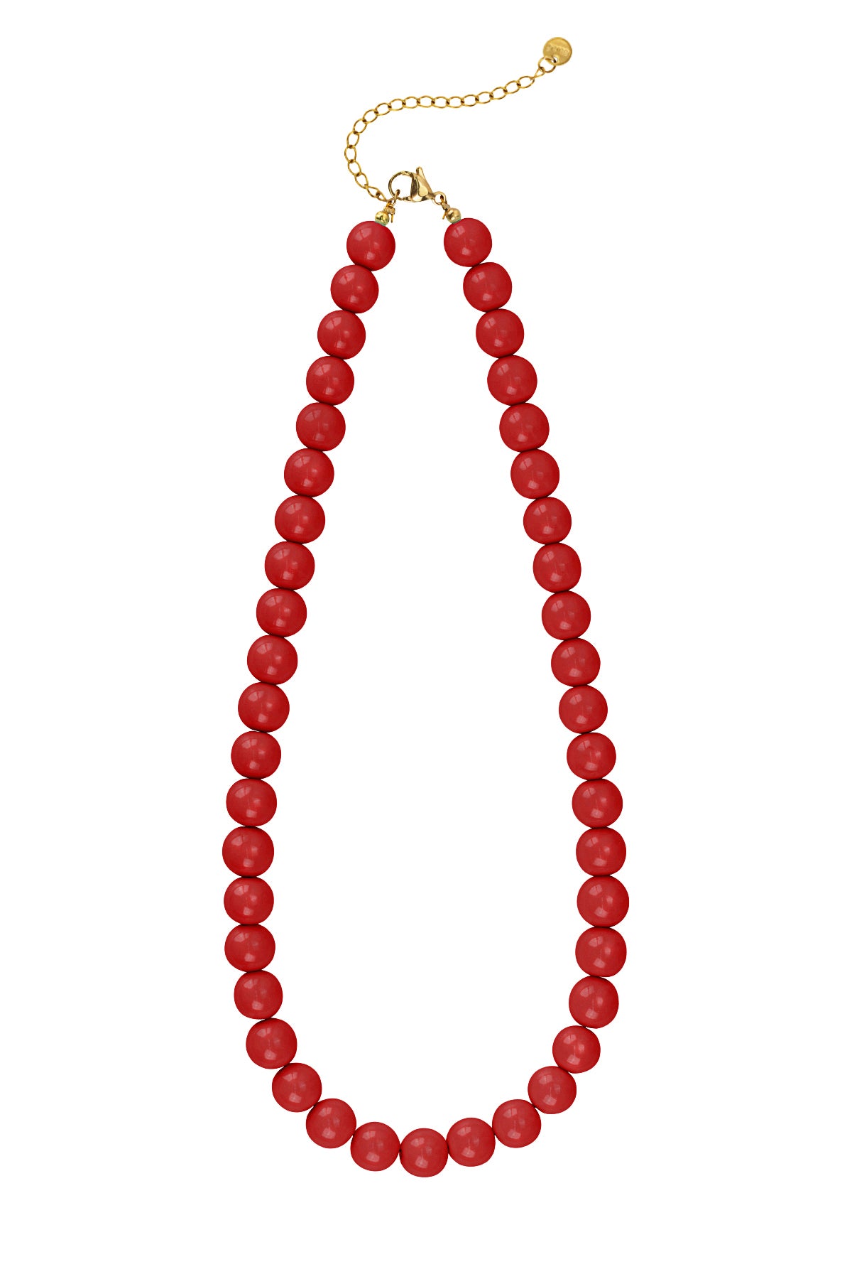 Ketting met medium kralen-10mm