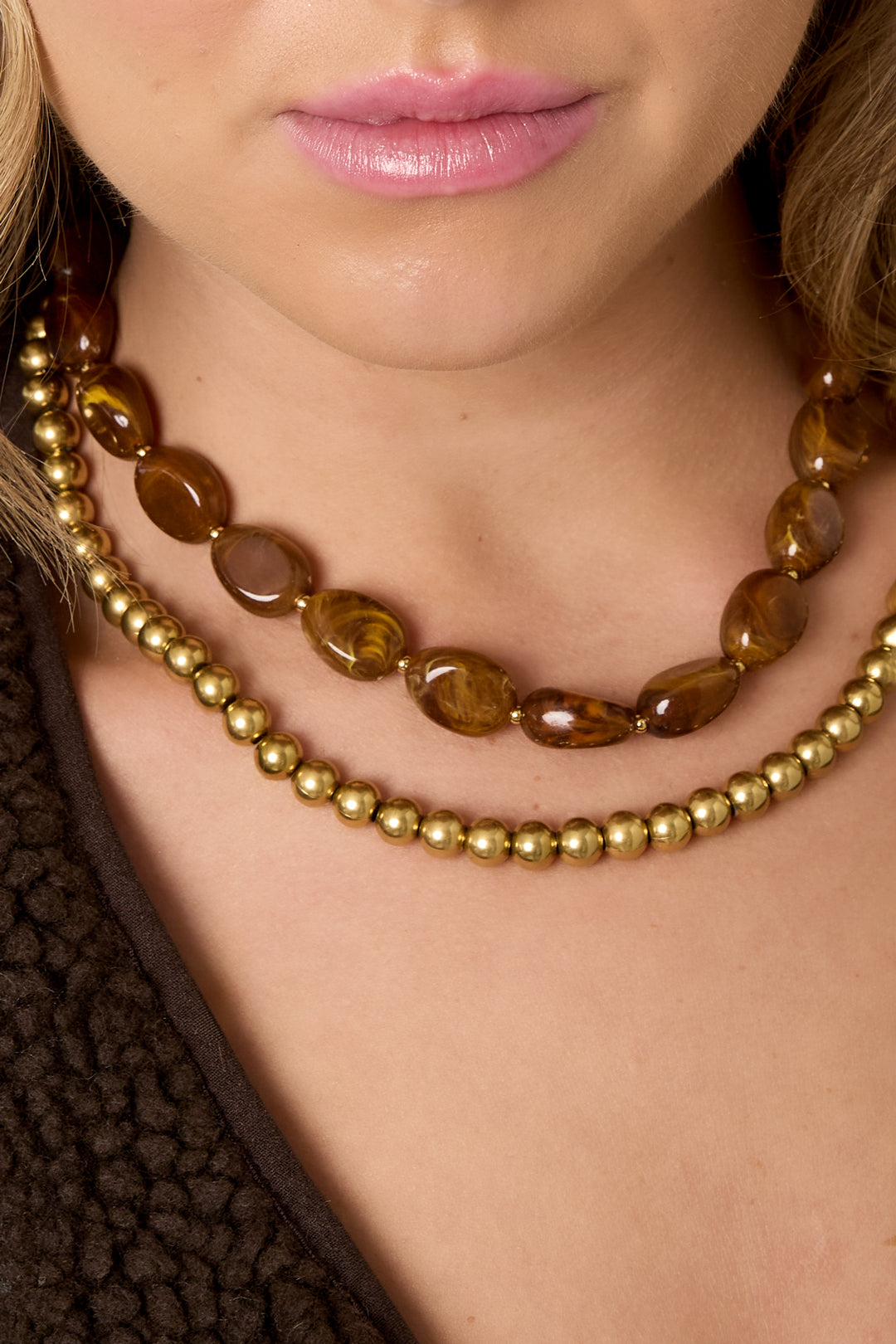 Acryl kralenkettingen Kralen Casual Dagelijks Eenvoudig Serie Dames sieraden
