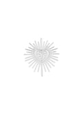 broche sparkling heart