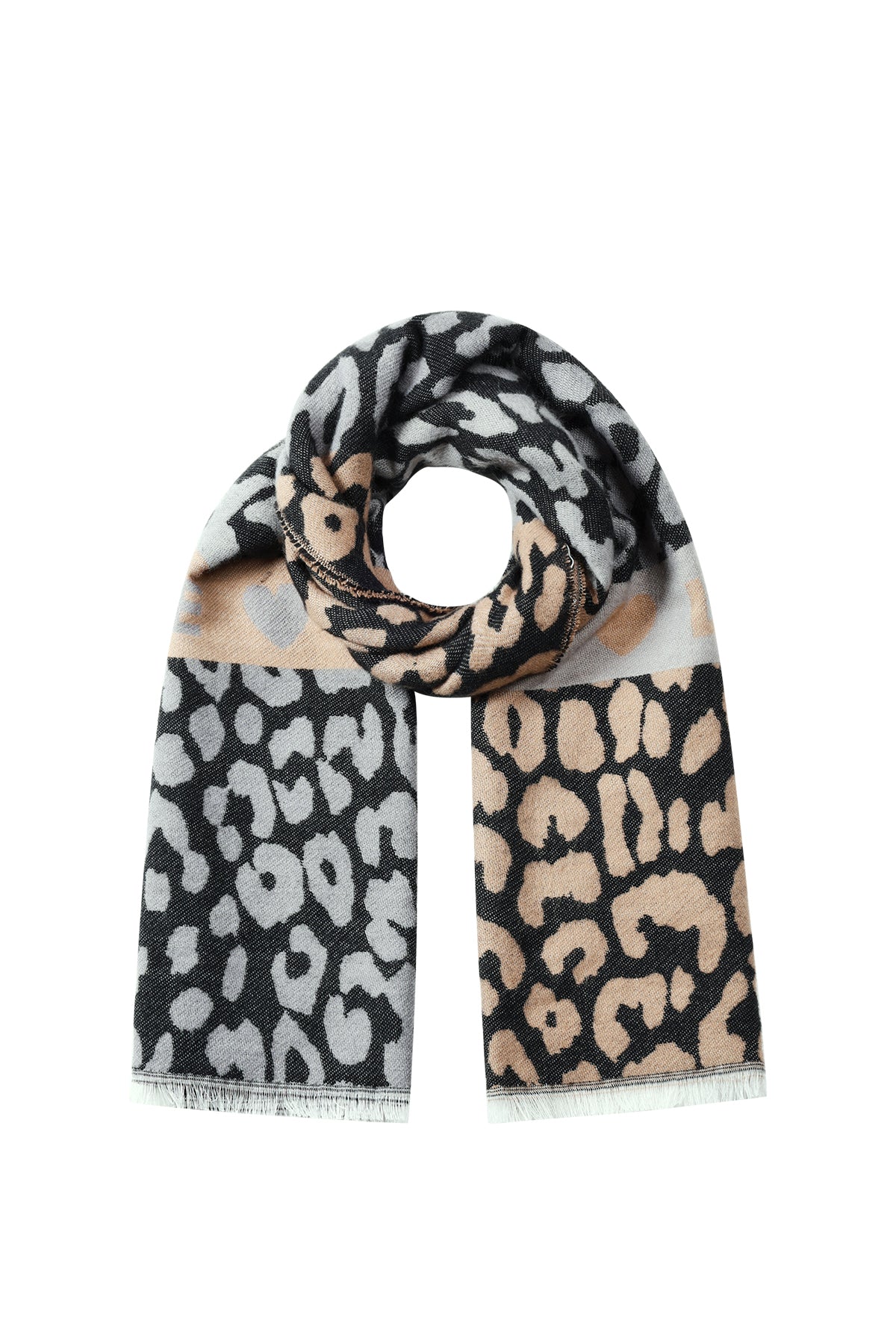 Wintersjaals Luipaardprint Casual Acryl Dagelijkse accessoires